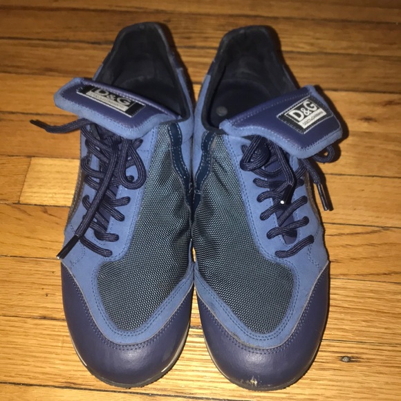 Dolce & Gabbana Blue Sneakers - Picture 1 of 6